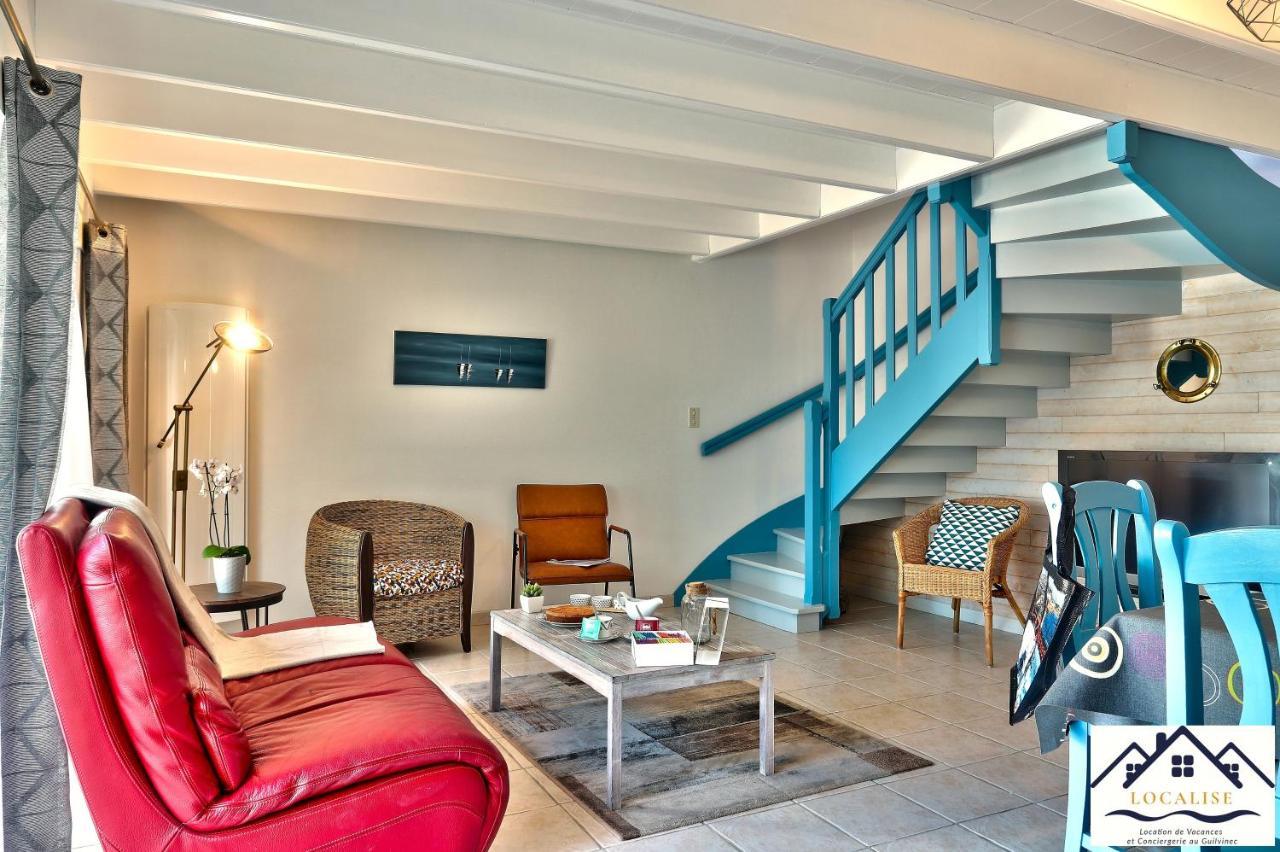 LocaLise - La Maison du pêcheur au Guilvinec - Chambres vue mer - A 20m de la mer située à la pointe de Men Meur - Tout à pied, plage, port, centre, commerces, marché - Wifi inclus - Linge de lit inclus - Jardin clos - En option , ménage et serviette Exterior foto