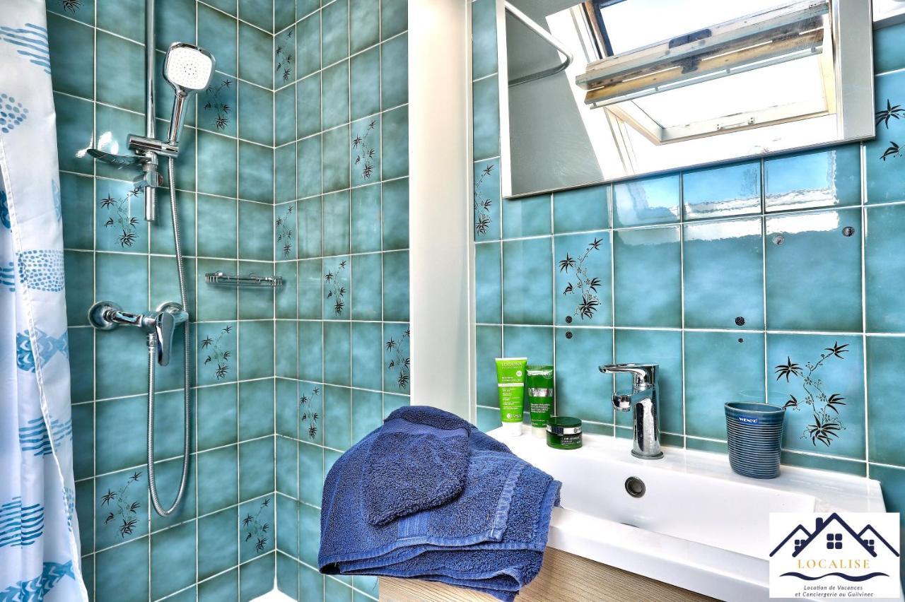 LocaLise - La Maison du pêcheur au Guilvinec - Chambres vue mer - A 20m de la mer située à la pointe de Men Meur - Tout à pied, plage, port, centre, commerces, marché - Wifi inclus - Linge de lit inclus - Jardin clos - En option , ménage et serviette Exterior foto