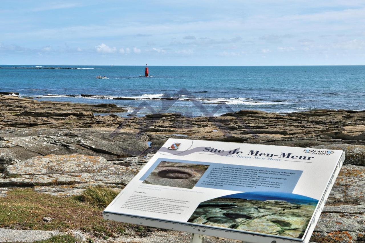 LocaLise - La Maison du pêcheur au Guilvinec - Chambres vue mer - A 20m de la mer située à la pointe de Men Meur - Tout à pied, plage, port, centre, commerces, marché - Wifi inclus - Linge de lit inclus - Jardin clos - En option , ménage et serviette Exterior foto
