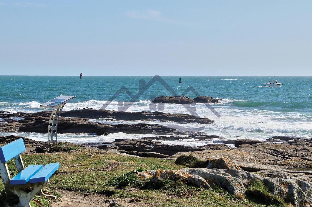 LocaLise - La Maison du pêcheur au Guilvinec - Chambres vue mer - A 20m de la mer située à la pointe de Men Meur - Tout à pied, plage, port, centre, commerces, marché - Wifi inclus - Linge de lit inclus - Jardin clos - En option , ménage et serviette Exterior foto